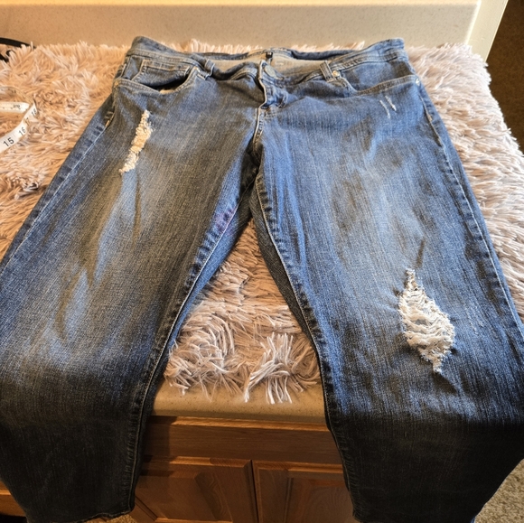 Kut From The Same Kloth Celine Slouchy Boyfriend Jeans Size 14 - Picture 6 of 16
